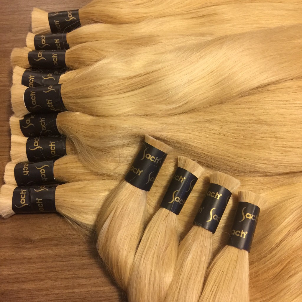Blond Turkish Anatolian Virgin Bulk Hair & Full Cuticle Colored and Bleached Hair